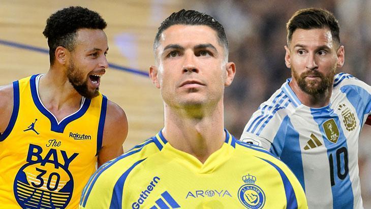 Dünyanın en çok kazanan sporcuları açıklandı! Ronaldo'dan Messi'ye tarihi fark