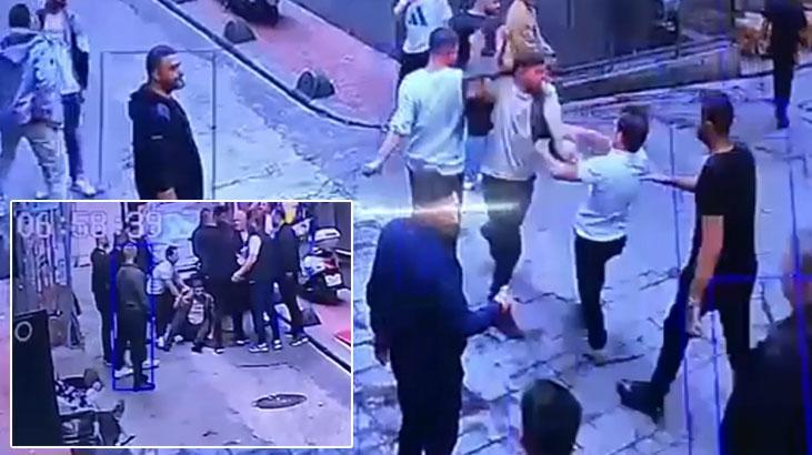 Beyoğlu'nda Kanlı Kavga: İşletme Çalışanları ve Müşteriler Beyzbol Sopalarıyla Dövüştü! Görüntüler Ortaya Çıktı