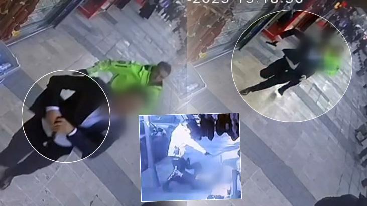 Kaçarken Silah Çeken Zanlı Polisi Korkuttu: O Anlar Kameralara Yansıdı!
