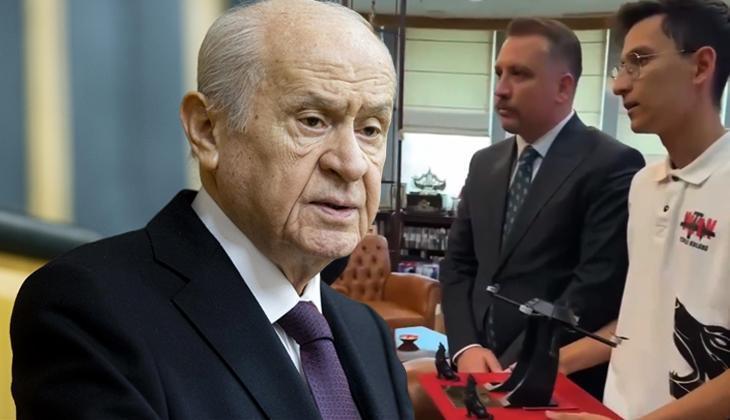 MHP Lideri Bahçeli'ye Yerli İHA Sürprizi! KAAN Teknoloji Kulübü'nden Gurur Veren Çalışma