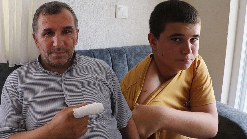Denizli'de Şok Anlar! Torpil Saldırısı: Baba ve Oğlu Ölüm Tehlikesi Atlatıyor!