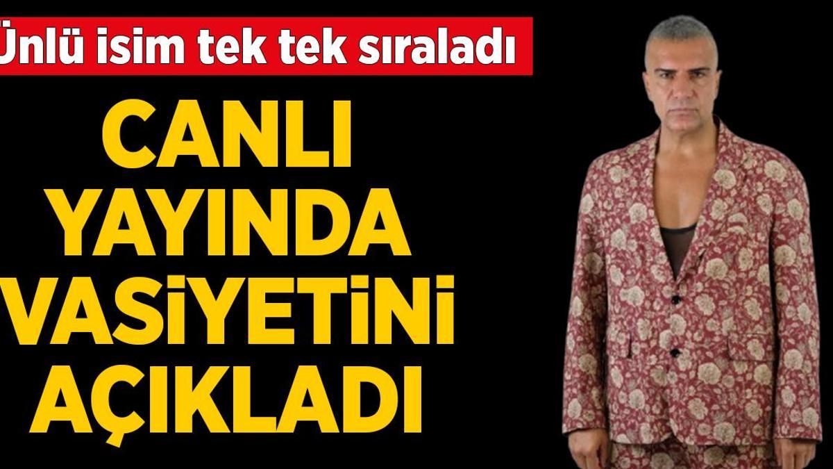 Berdan Mardini Canlı Yayında Vasiyetini Açıkladı! İlk Kez Konuştu