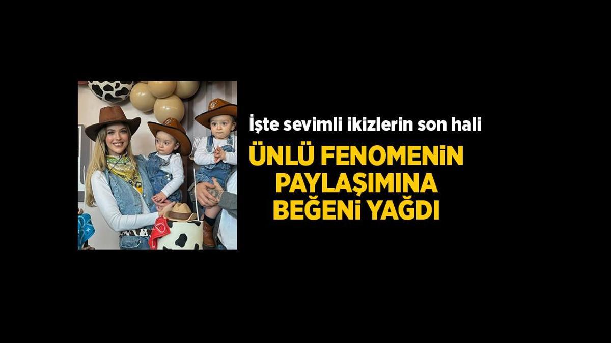 İdo Tatlıses'in İkizleri Büyüdü! Yasemin Şefkatli'den Yeni Fotoğraflar Ortaya Çıktı