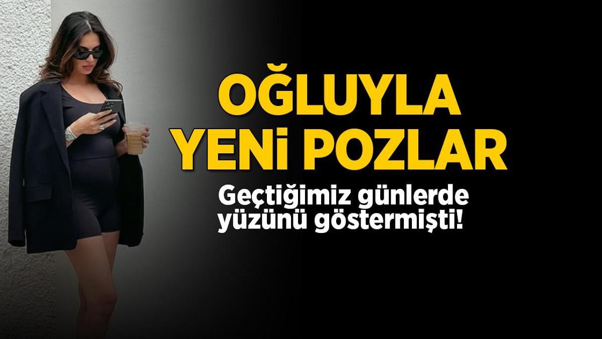 Melisa Aslı Pamuk'tan Oğluna Aşk Dolu Bakışlar! Mylan Yazıcı İlk Kez Görüntülendi