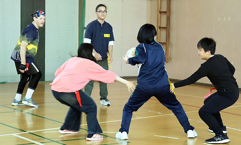 異文化交流をスポーツで！長野の高校生が考案した新感覚レクリエーション「Utag」体験会開催