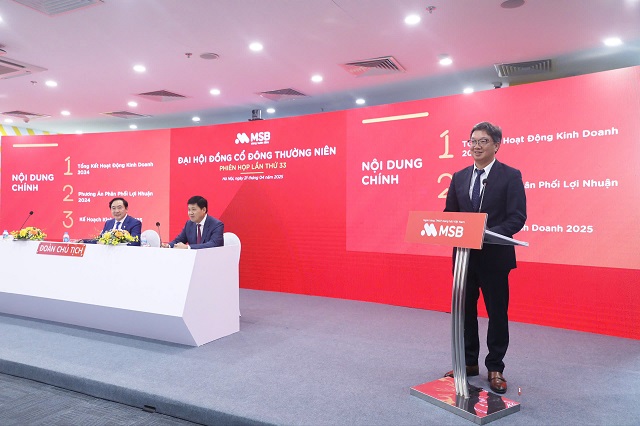 MSB ĐHĐCĐ: Lợi Nhuận Quý 1 Đạt 1.630 Tỷ Đồng, Tiềm Năng Mua Lại Công Ty Tài Chính