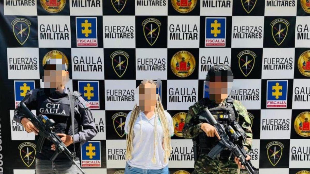 Capturan a alias Madame, señalada cabecilla de finanzas del 'clan del Golfo' en Antioquia