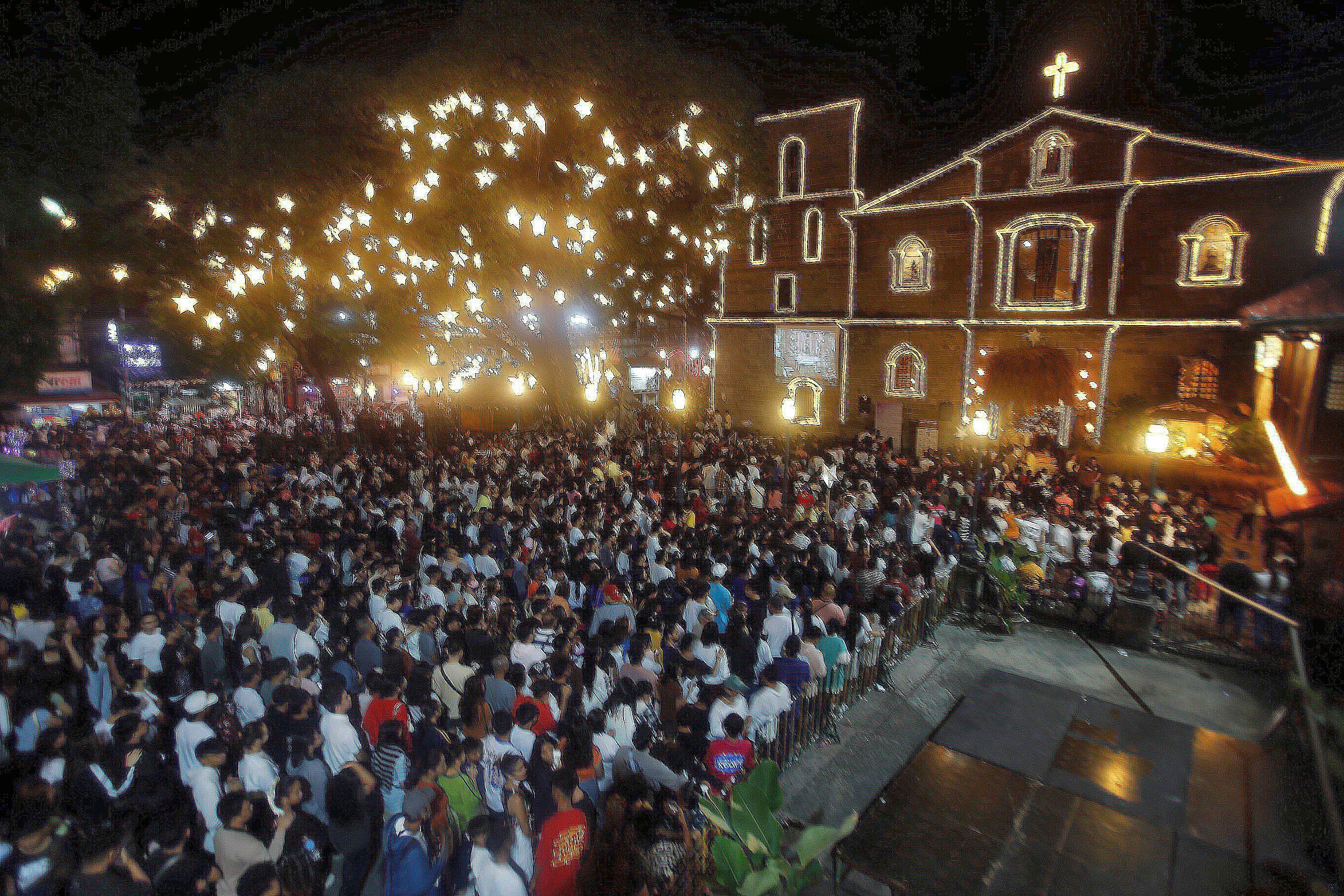 Filipino Catholics gather for Simbang Gabi 2024