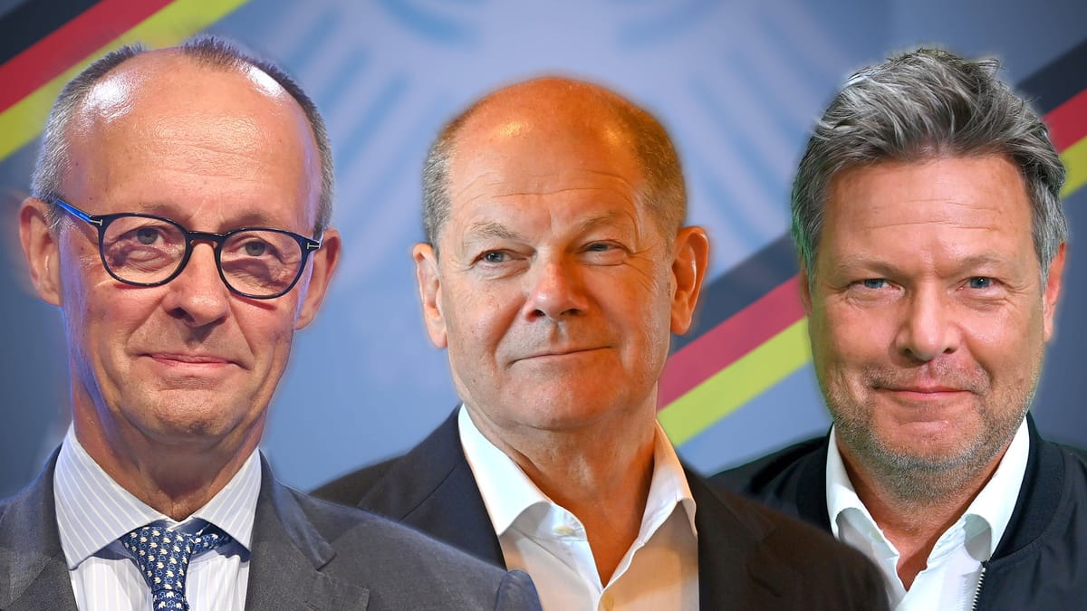 Bundestagswahl 2025: Wer kommt nach Frankfurt? Scholz, Habeck, Lindner im Fokus