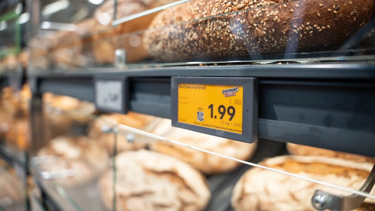 Kaufland revolutioniert die Bäckereiabteilung: Digitale Preisschilder sorgen für mehr Komfort und Transparenz!