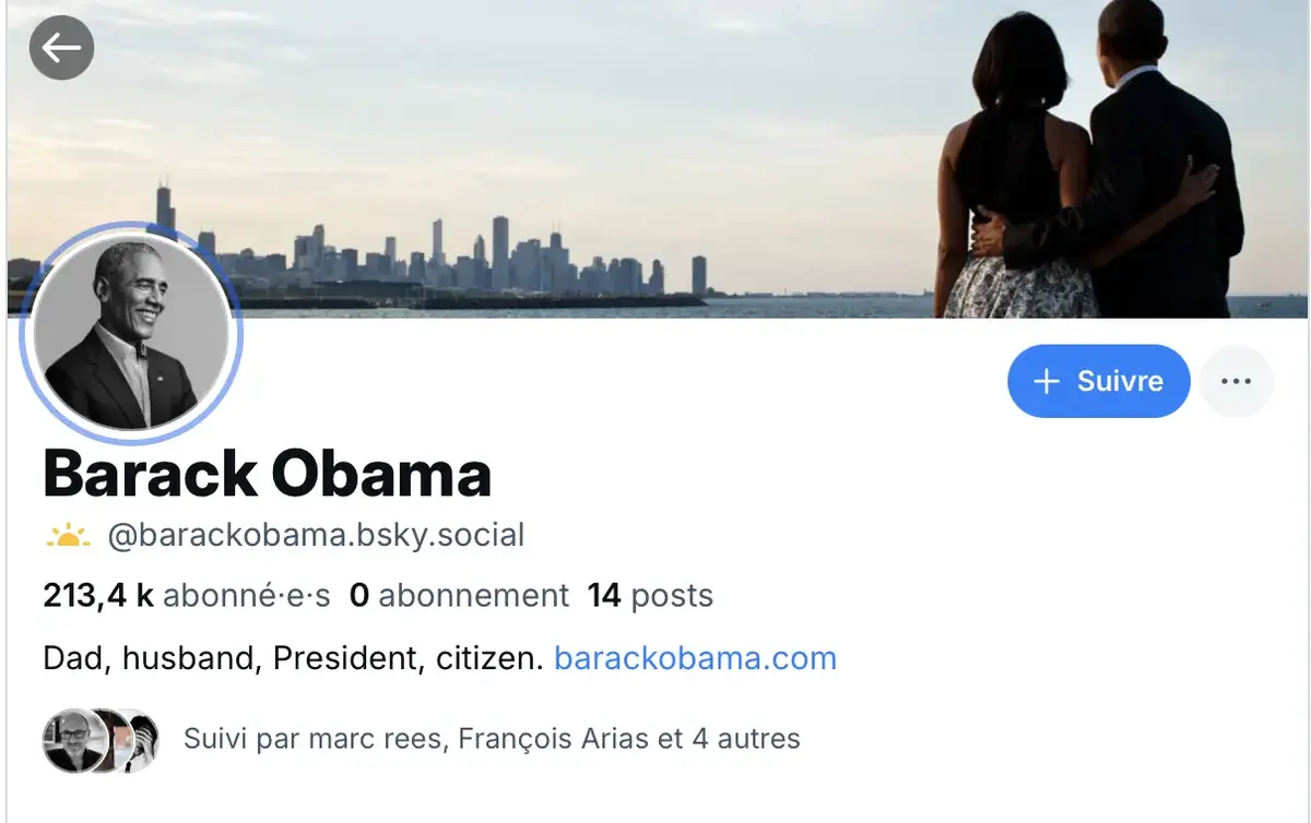 Barack Obama rejoint Bluesky : le réseau social alternatif qui fait parler