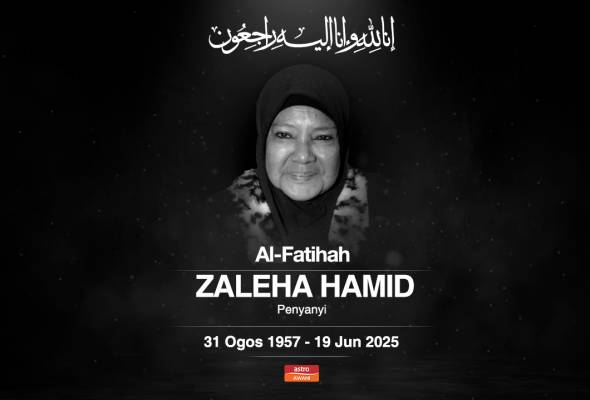Penyanyi dangdut Zaleha Hamid meninggal dunia