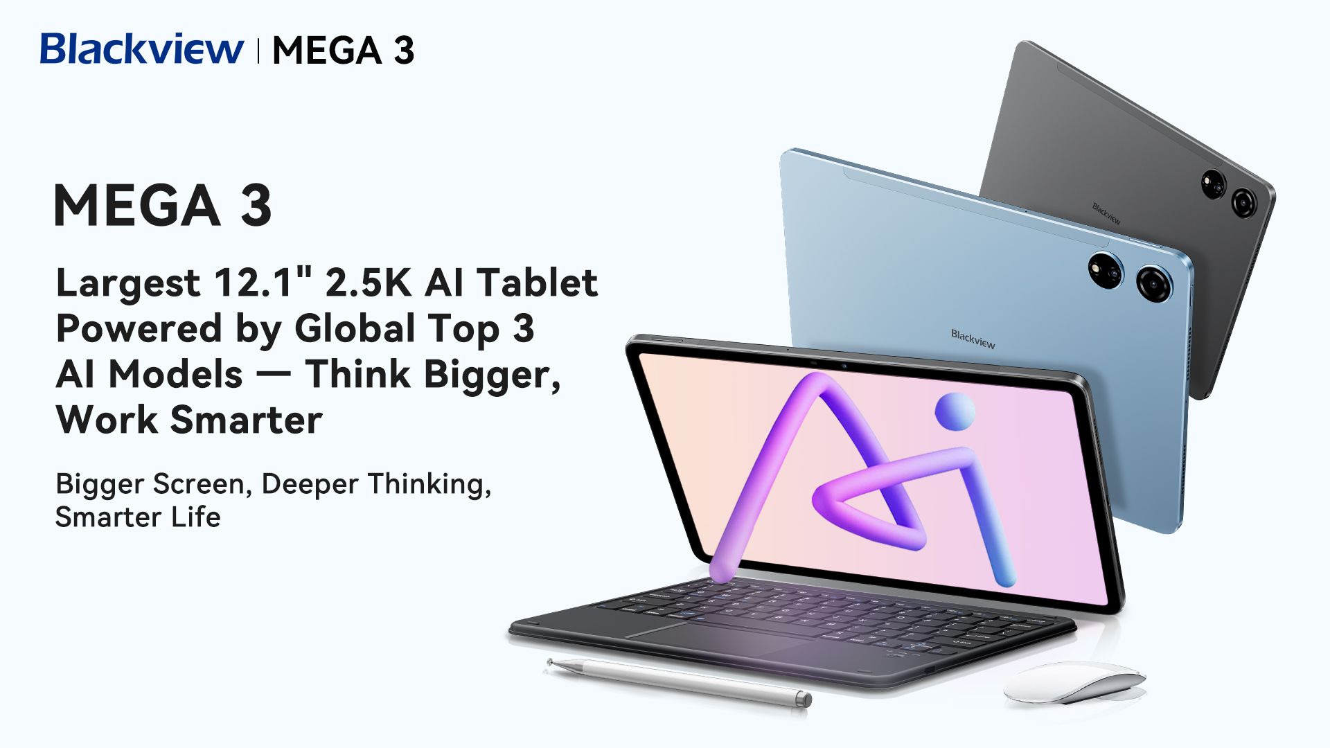 Blackview MEGA 3: Революционный планшет с искусственным интеллектом и премиальным дизайном