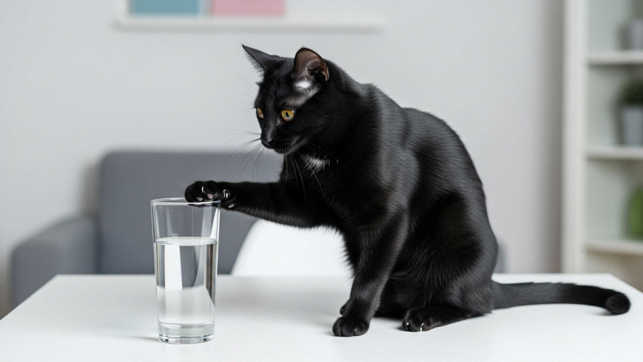 Por que o Meu Gato Derruba Tudo? Descubra as Razões e Como Controlar Este Comportamento