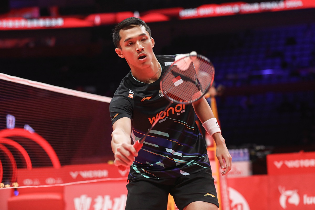 BWF World Tour Finals 2024: Jonatan Christie Melaju ke Semifinal, Mengalahkan Kunlavut Vitidsarn!