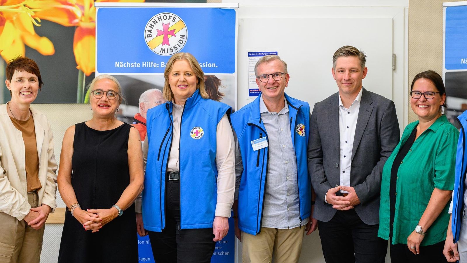 Bahnhofsmission: Neuer Träger und eine prominente „Mitarbeitende"