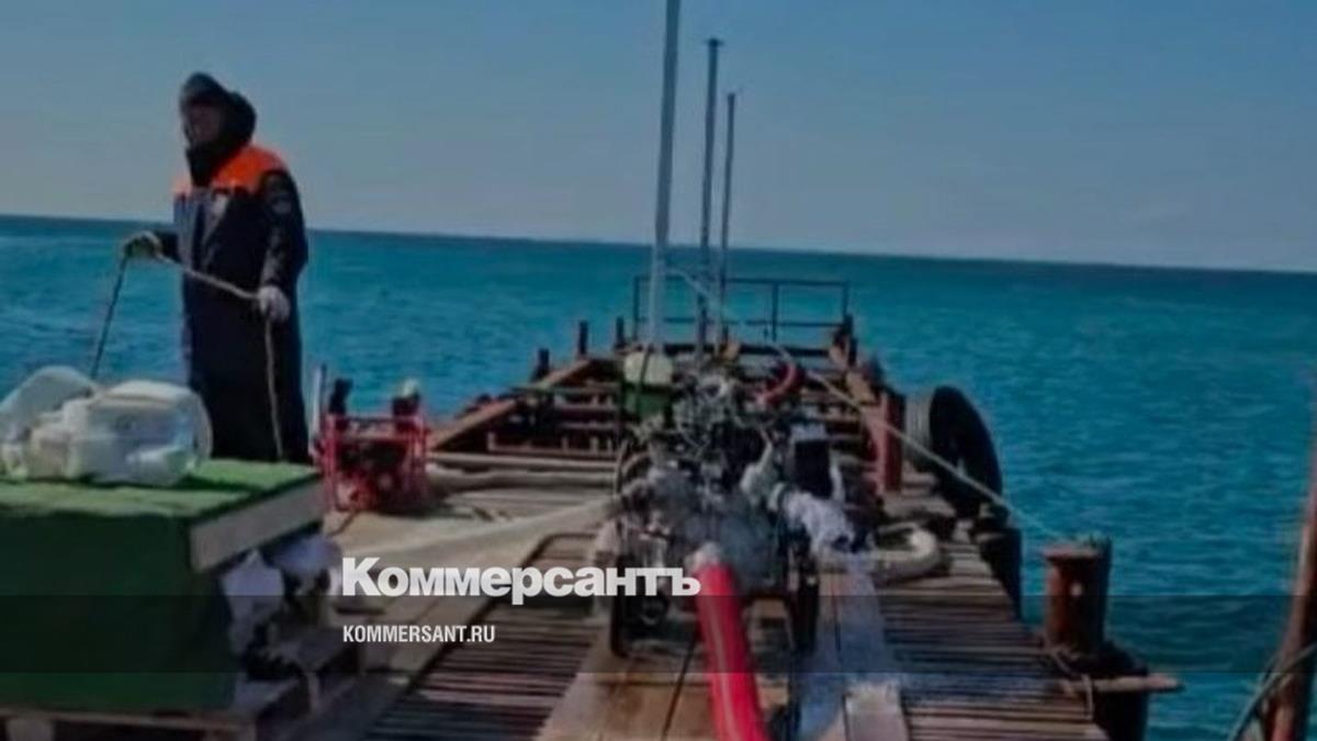 Инновационная система очистки морского дна от мазута тестируется в Анапе