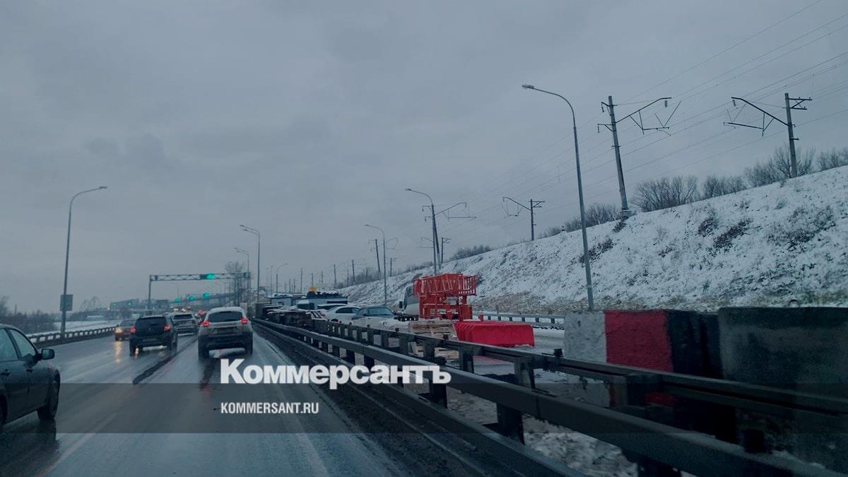 Открытие одной полосы старого борского моста переносится: новая дата