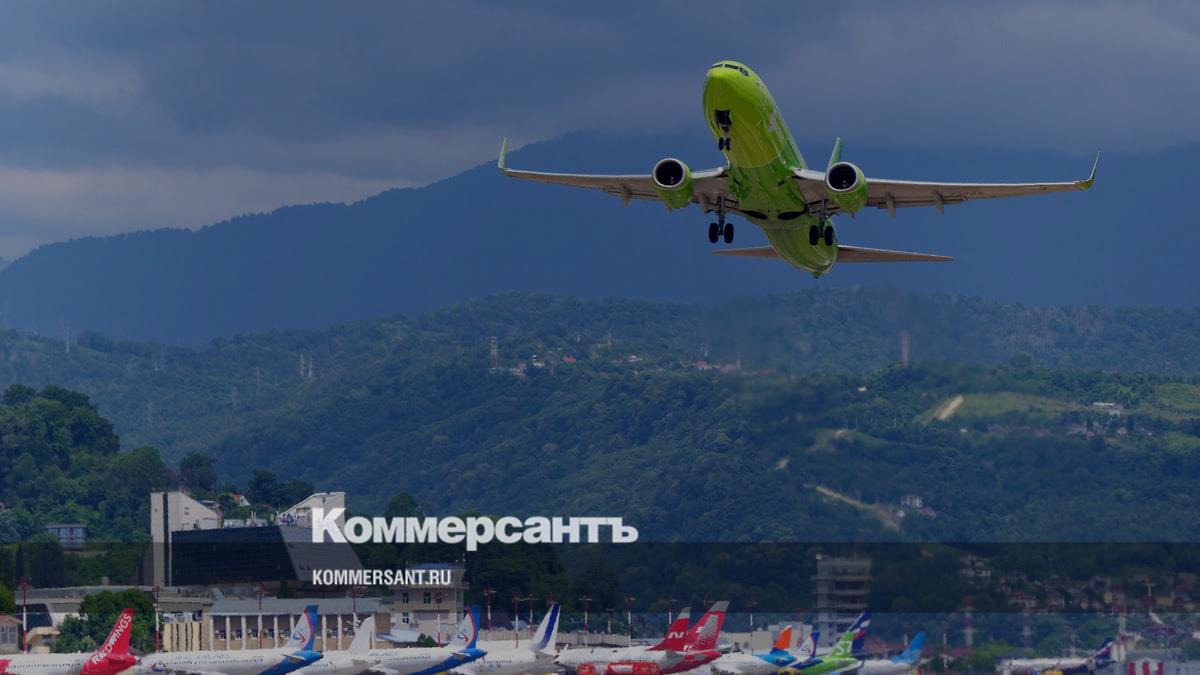 Аэропорт Сочи ожидает рост международных перевозок на 28% в 2025 году