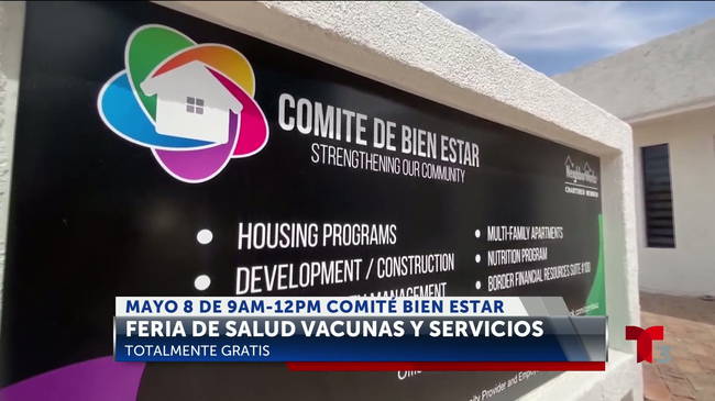 Obtenga Atención Médica Gratuita el 8 de Mayo en el Comité de Bien Estar