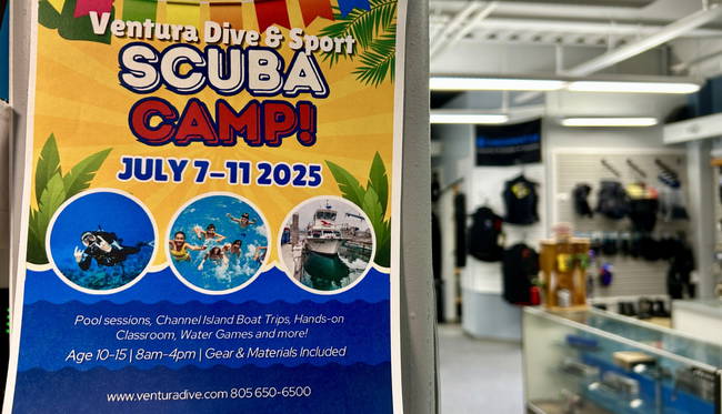 Ventura Dive & Sport to host Scuba Camp for kids