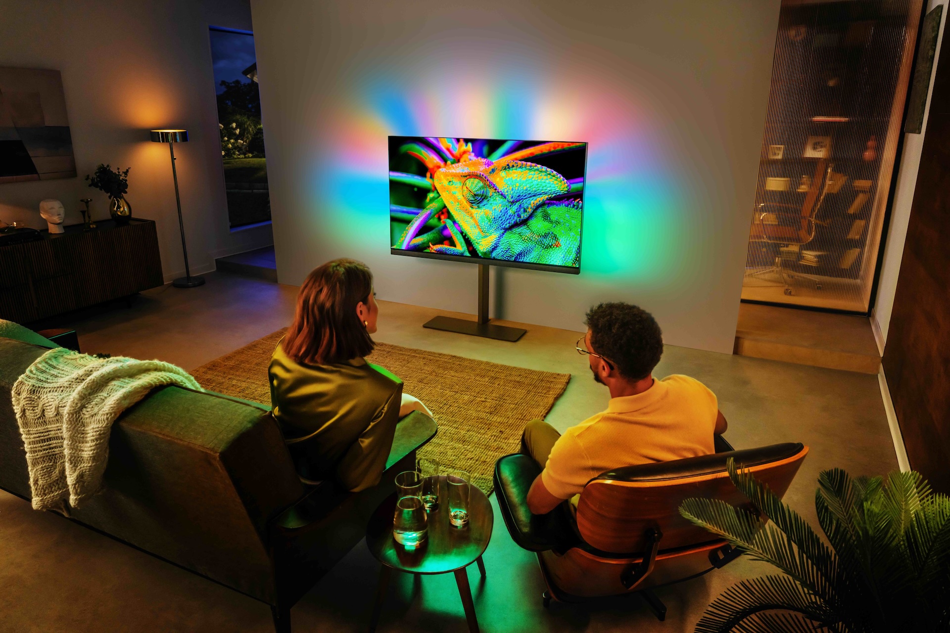 Rewolucja w Domowym Kino: Ambilight z AI – Oświetlenie, które Zmieni Twój Telewizor!