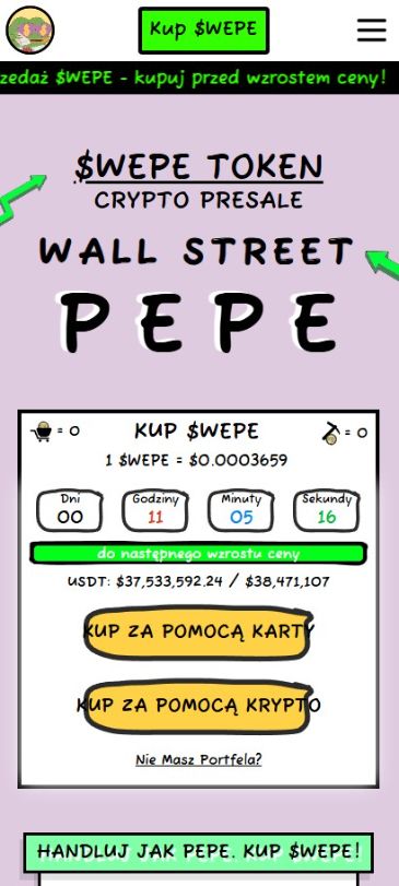 Najlepsze altcoiny do kupienia w 2025 roku? Postaw na meme coiny i Wall Street Pepe (WEPE)