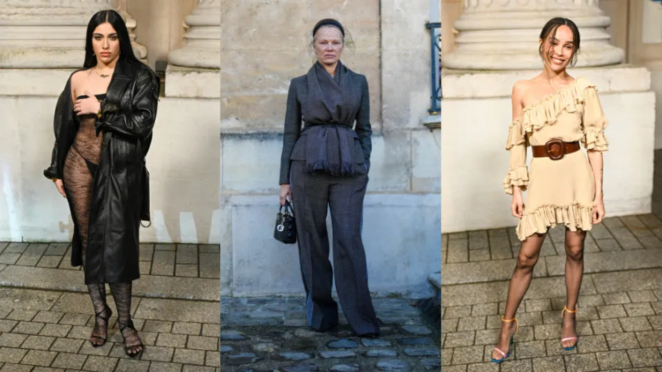 Desvende os Melhores Looks das Celebridades na Semana da Moda de Paris 2025
