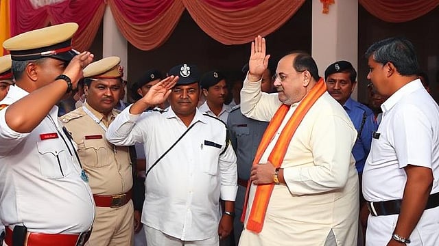 MP Policemen Have To Salute MLAs Facing Murder, Attempt To Murder Charges