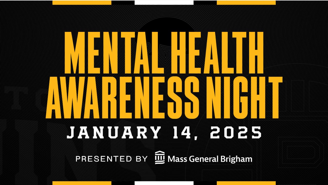 Boston Bruins Shine a Light on Mental Health Awareness with Special Night at TD Garden