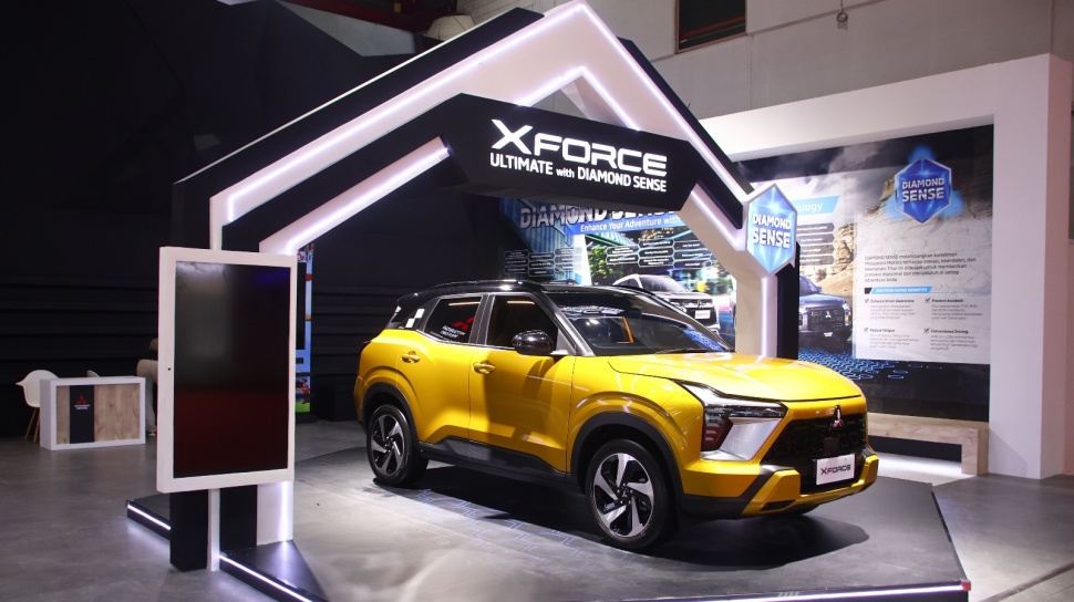 Mitsubishi Xforce, Mobil yang Lebih Nyaman dan Aman Berkat Teknologi Diamond Sense