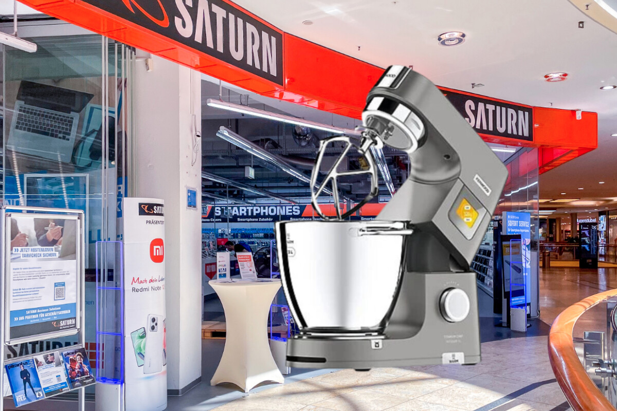 Saturn Dresden: Kenwood-Küchenmaschine im Angebot am 15.12. - Entdecken Sie die perfekte Kaffeelösung