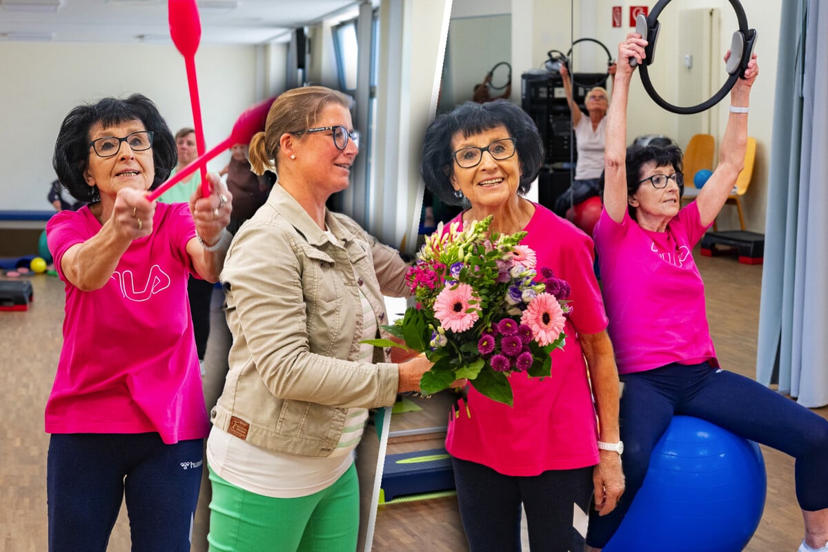 Dresdens älteste Übungsleiterin: Sport für die Generation 60 plus