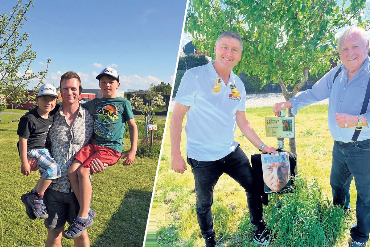 Prominente Unterstützung für den Baumpatenfest: Box-Legende wird Pate für jungen Baum!