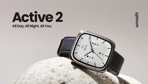 Amazfit erweitert die Active-2-Reihe um das neue Active 2 Square - alle Funktionen, jetzt in einem eleganten quadratischen Design
