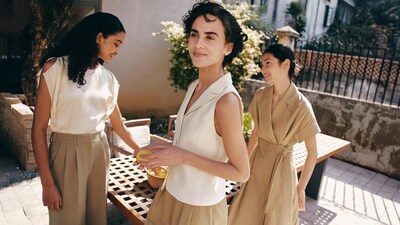 LILYSILK präsentiert die Sommerkollektion 2025 „Island Ease", die militärischen Chic mit der Gelassenheit der Insel verbindet