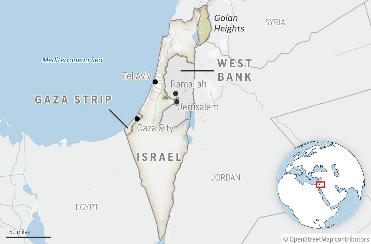 Israeli strikes kill at least 40 people in the northern Gaza Strip, health officials say