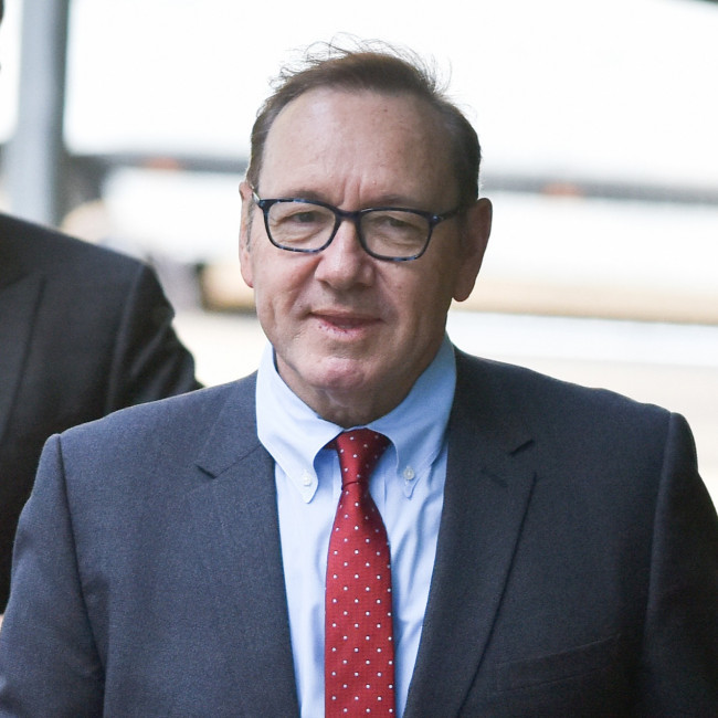 Kevin Spacey declares it's 'nice to be back' as he accepts lifetime achievement award