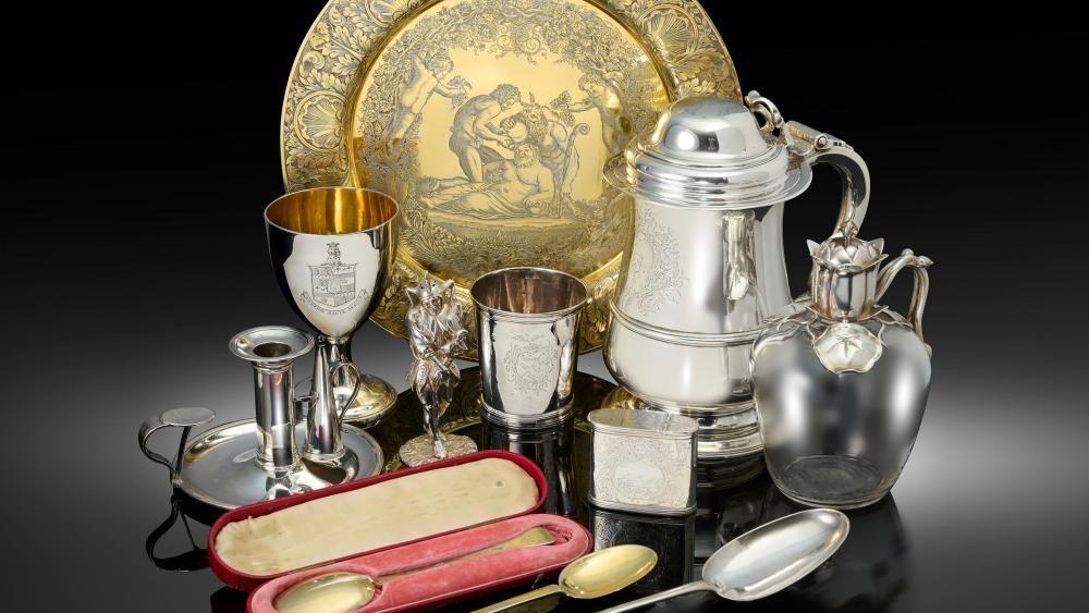 York Silver Collection from Late 'Flog It!' Expert Michael Baggott Set to Fetch High Prices at Auction