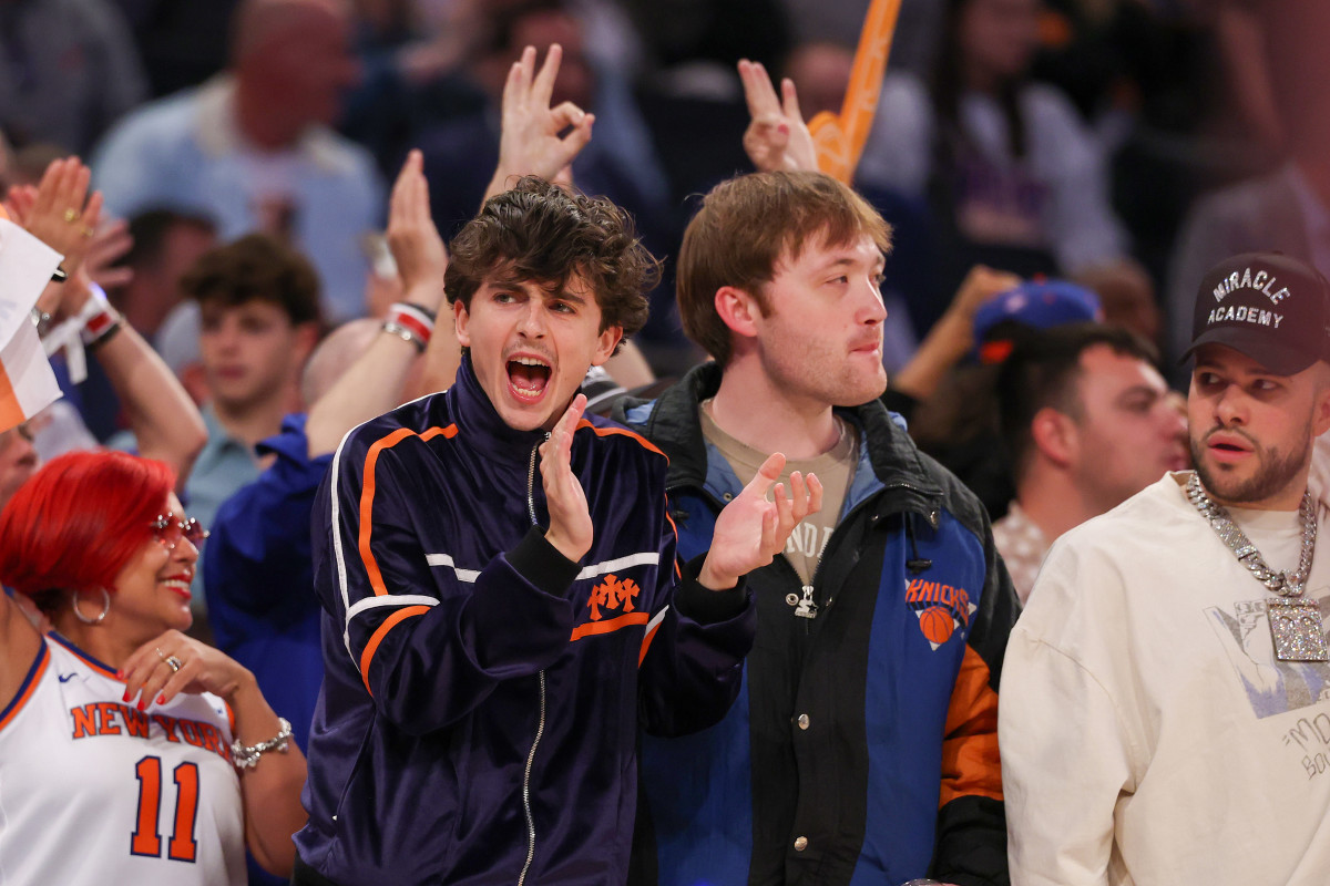 Timothée Chalamet Sparks Frenzy After Knicks' Historic Victory: Fans Declare Him 'King of New York'!