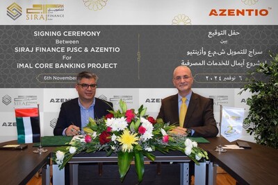 Siraj Finance PJSC Partners with Azentio to Boost Digital Banking Capabilities