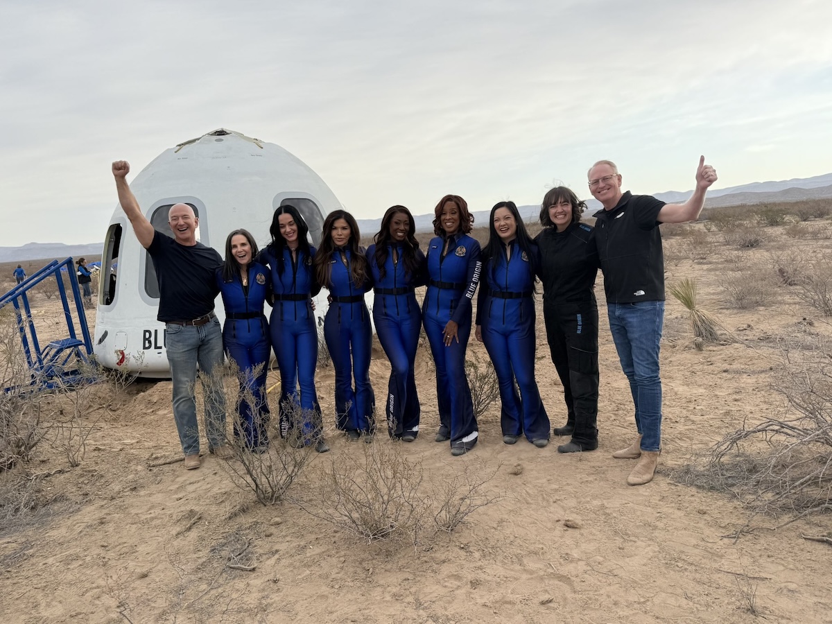 Katy Perry Joins All-Female Crew in Historic Blue Origin Launch, Challenging SpaceX in Space Tourism