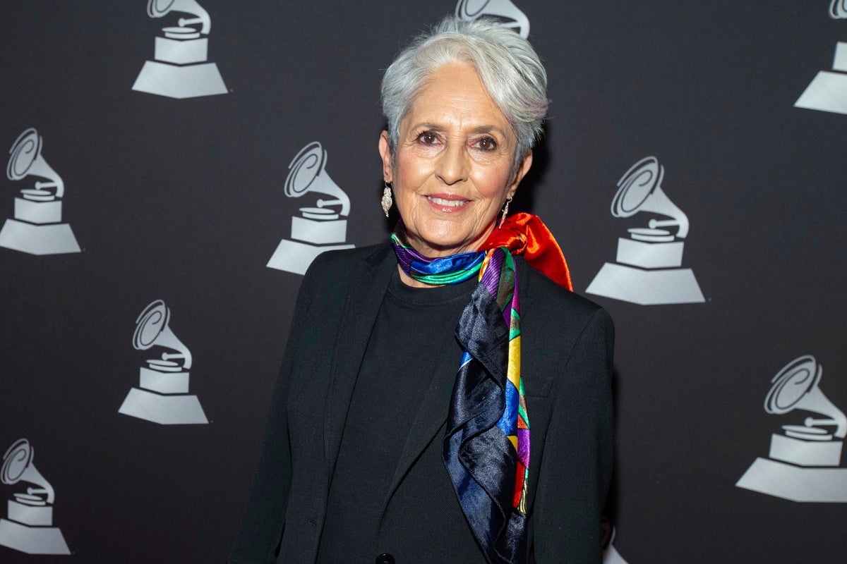 Joan Baez hits out at 'incompetent billionaires' running the US: 'Our democracy is going up in flames'