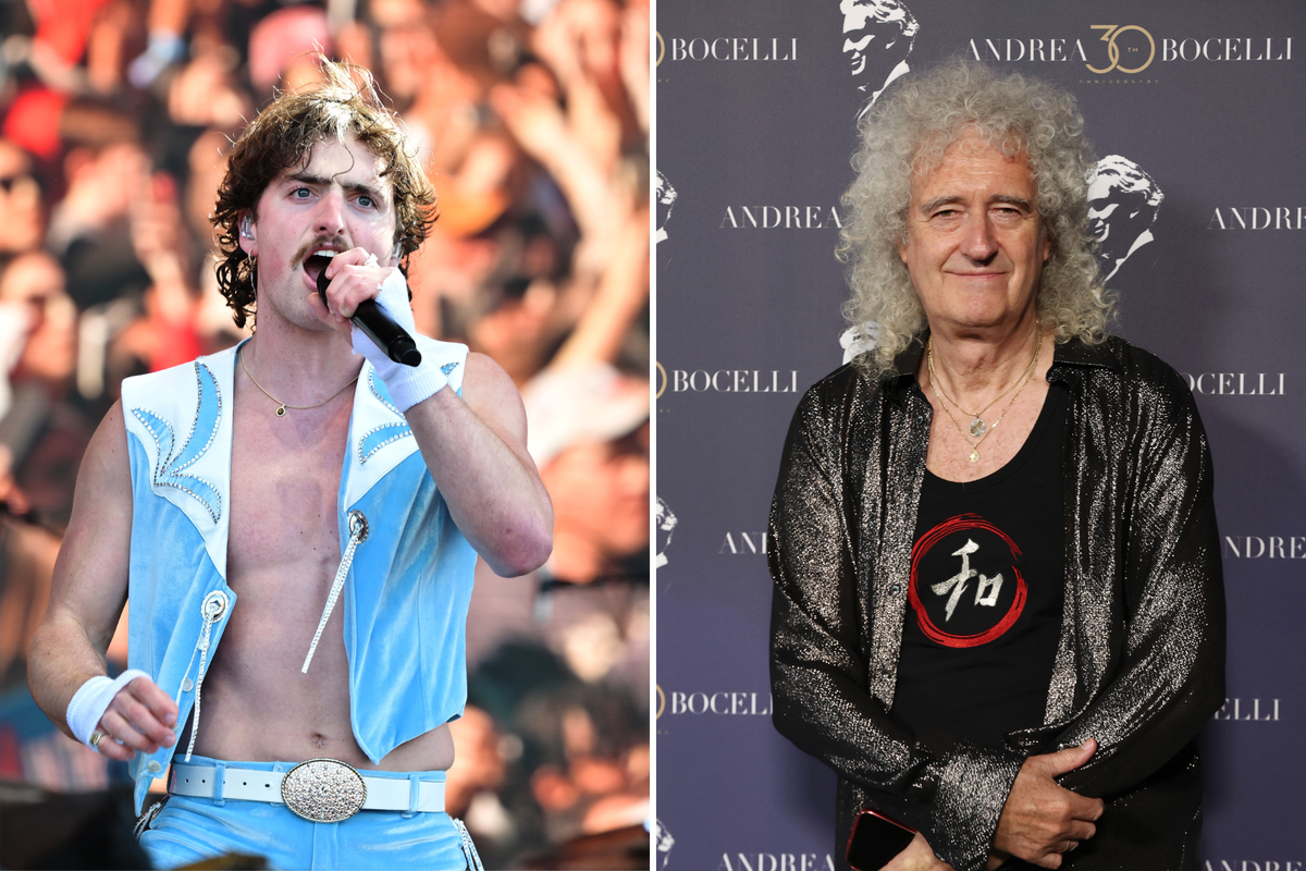 Benson Boone Roasts Coachella Crowd Over Underwhelming Reaction to Brian May's Surprise Appearance