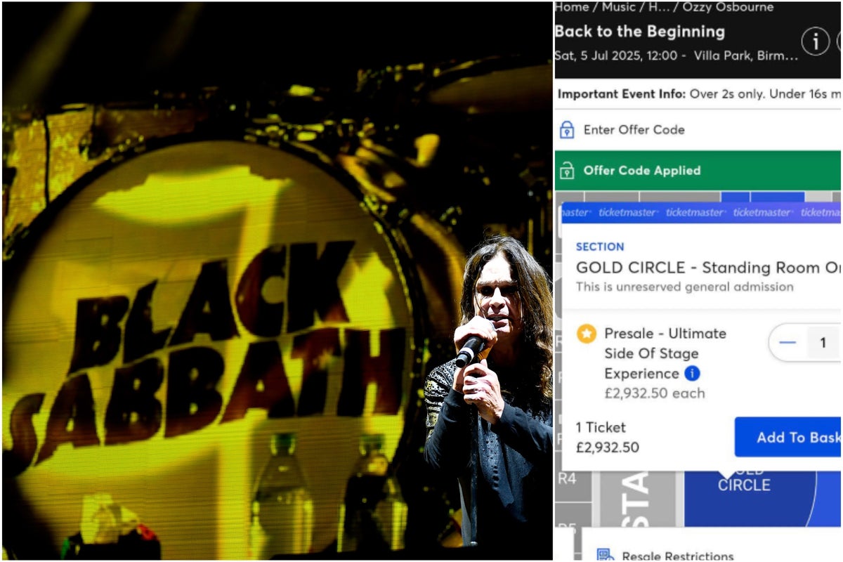 Ozzy Osbourne's Farewell Show Sparks Outrage Over 'Insane' Ticket Prices