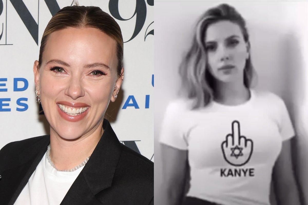 Scarlett Johansson Slams Viral AI Video Featuring Fake Cameos of Jewish Celebrities Flipping Off Kanye West