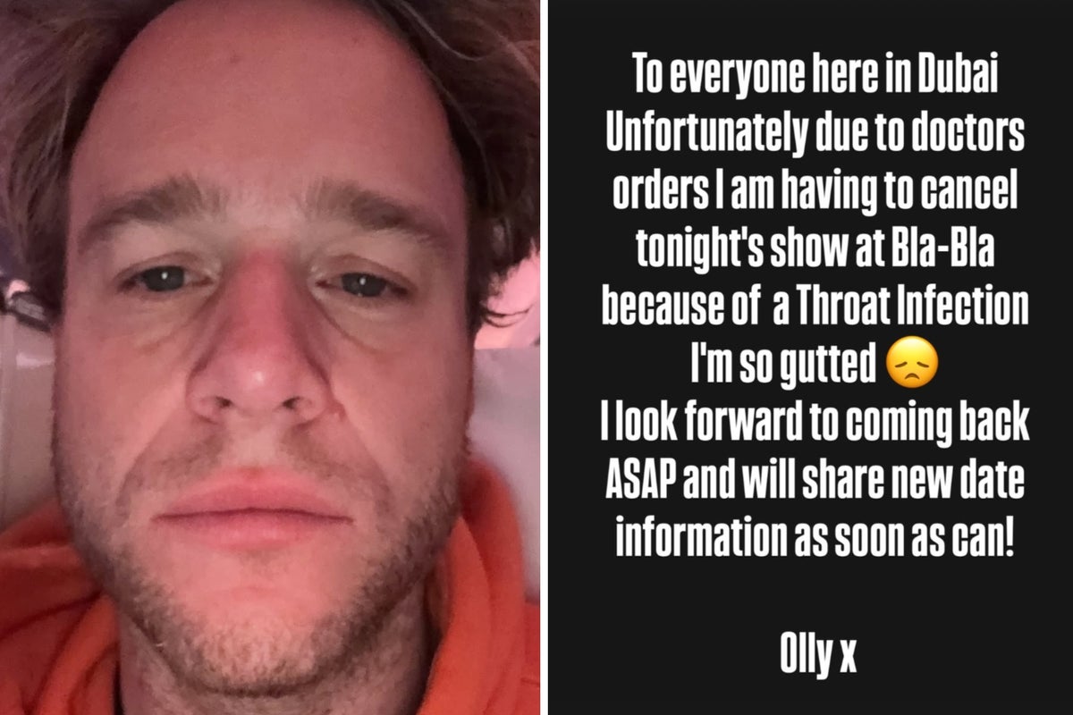 Olly Murs Cancels Live Show at Last Minute: Updates Fans on Health Scare