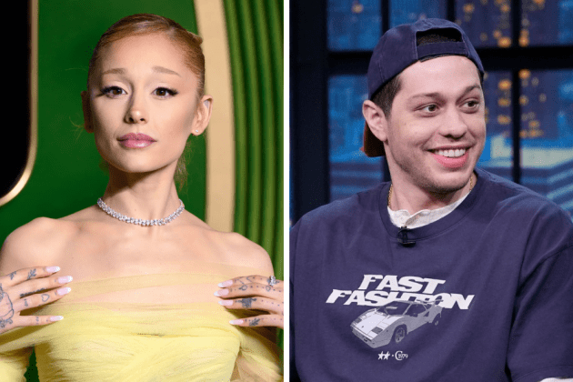 Pete Davidson Cheers on Ex Ariana Grande for Oscar Win: 'Taking Home the Gold'