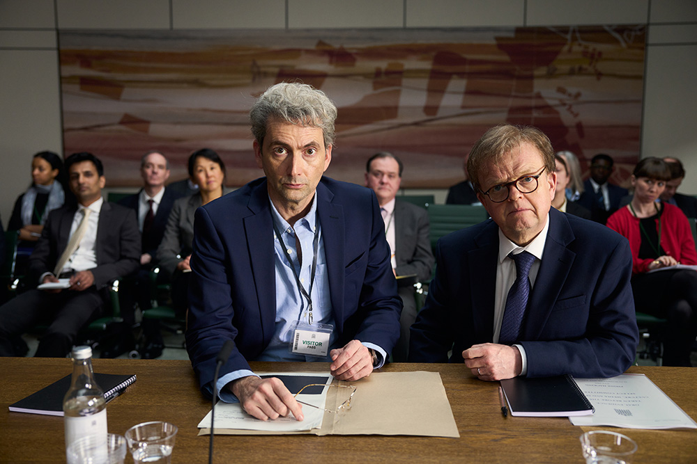 David Tennant Stars in ITV's Explosive Phone-Hacking Drama 'The Hack' - First Look Revealed