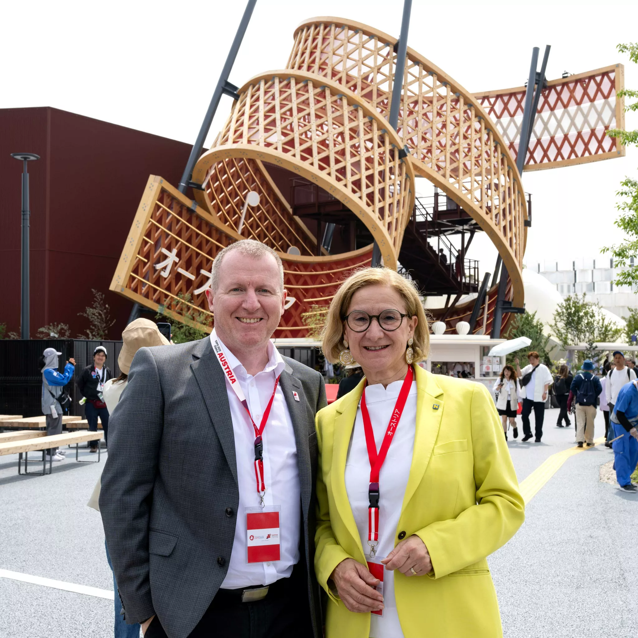 Österreich-Pavillon in Osaka: Niederösterreichischer Unternehmer von der Qualität überwältigt – Ein Imagegewinn für die Region!